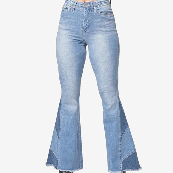 YMI Denim - YMI patch flared jeans size 3